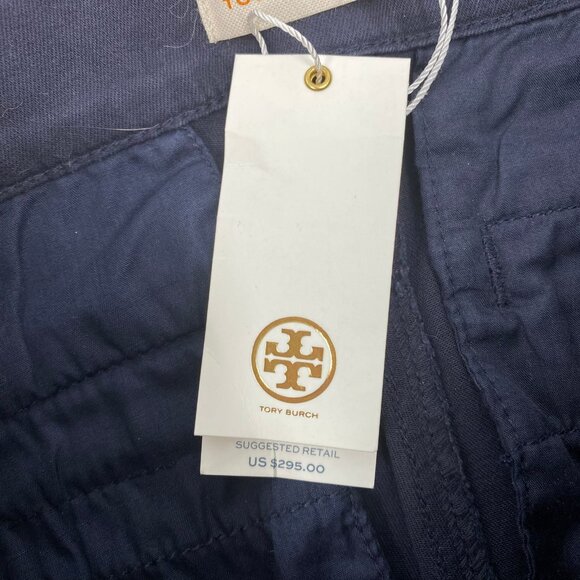 Tory Burch Navy Blue Infinity Jodhpur Skinny Pants | Size 26 - Picture 6 of 9